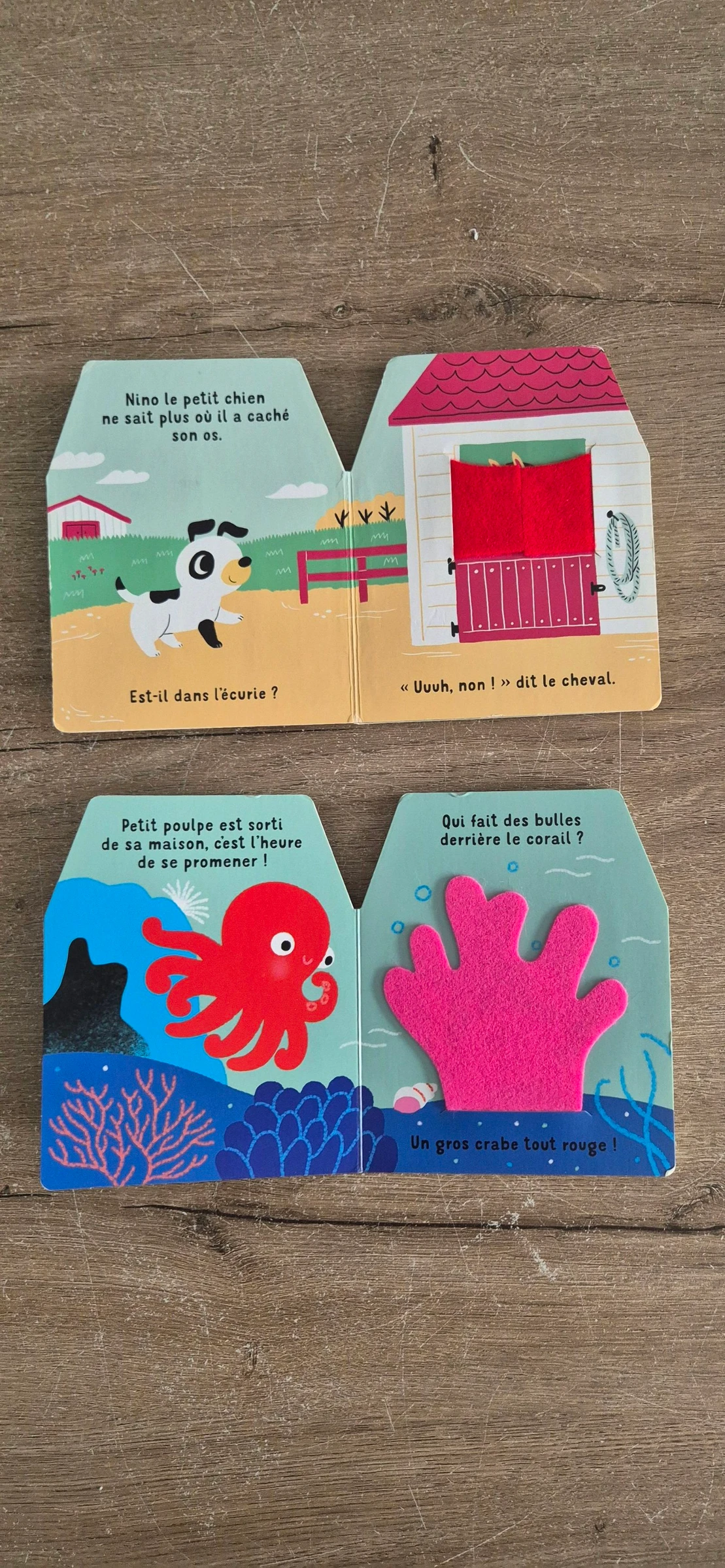 Lote de livros Cache-cache em feltro – photo 3